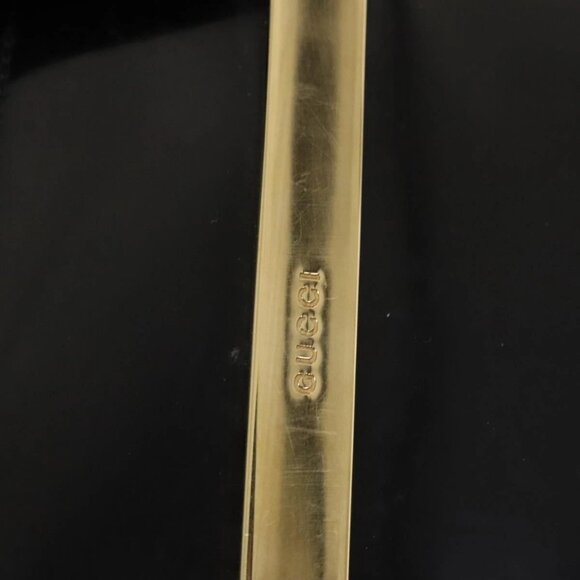 GUCCI Hand Bag Patent leather Black Gold 000 - Picture 8 of 16